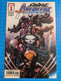 Savage Avengers #1 Marvel 2019 Series Conan Wolverine Venom Punisher